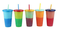 Solid Colour Changing Cold Cups