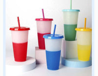 Frosted Colour Changing Cold Cups