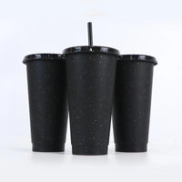 Black Glitter Cold Cup