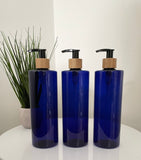 Cobalt Blue Pump Bottle